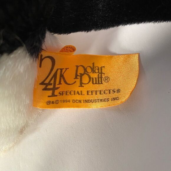 Vintage dead stock NWT 1990s 24k Polar puff special effects Tammy the cow 8 inch - Picture 5 of 6